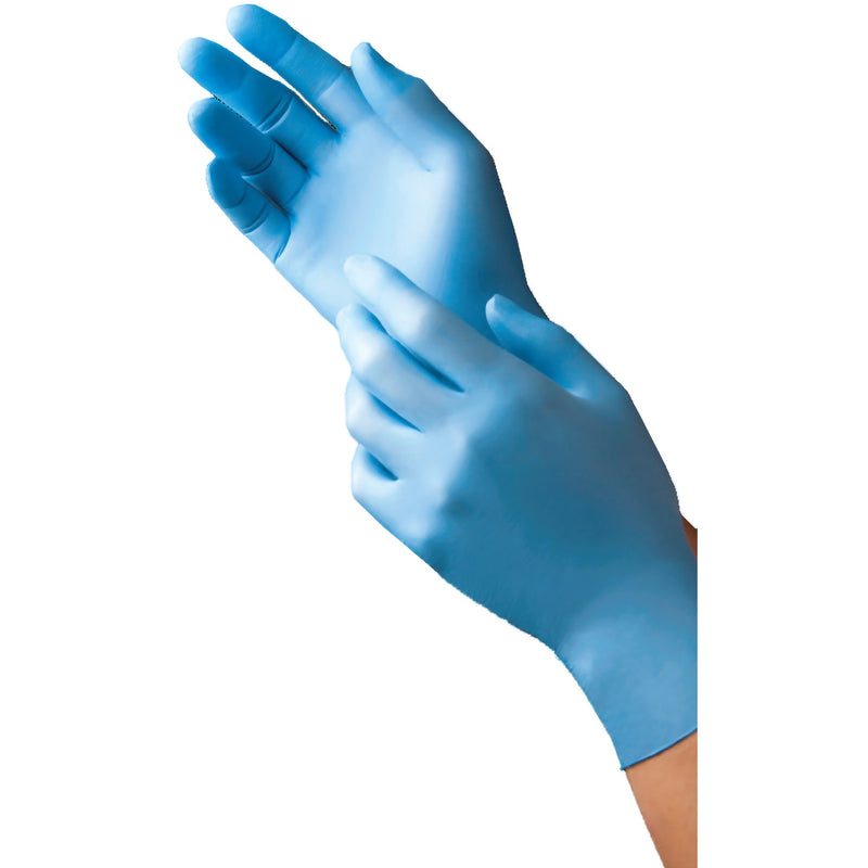 9252 Series Nitrile Exam Glove, Small, Blue, Sold As 200/Box Tronex 9252-10