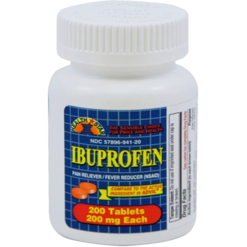 Health*Star® Ibuprofen Pain Relief, Sold As 1/Bottle Geri-Care 941-20-Hst