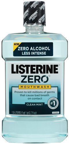 Listerine Zero® Mouthwash, Sold As 6/Case Johnson 10312547428344