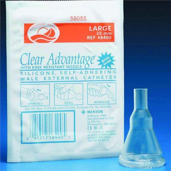 Coloplast Clear Advantage® Male External Catheter, X-Large, Sold As 100/Case Coloplast 6500