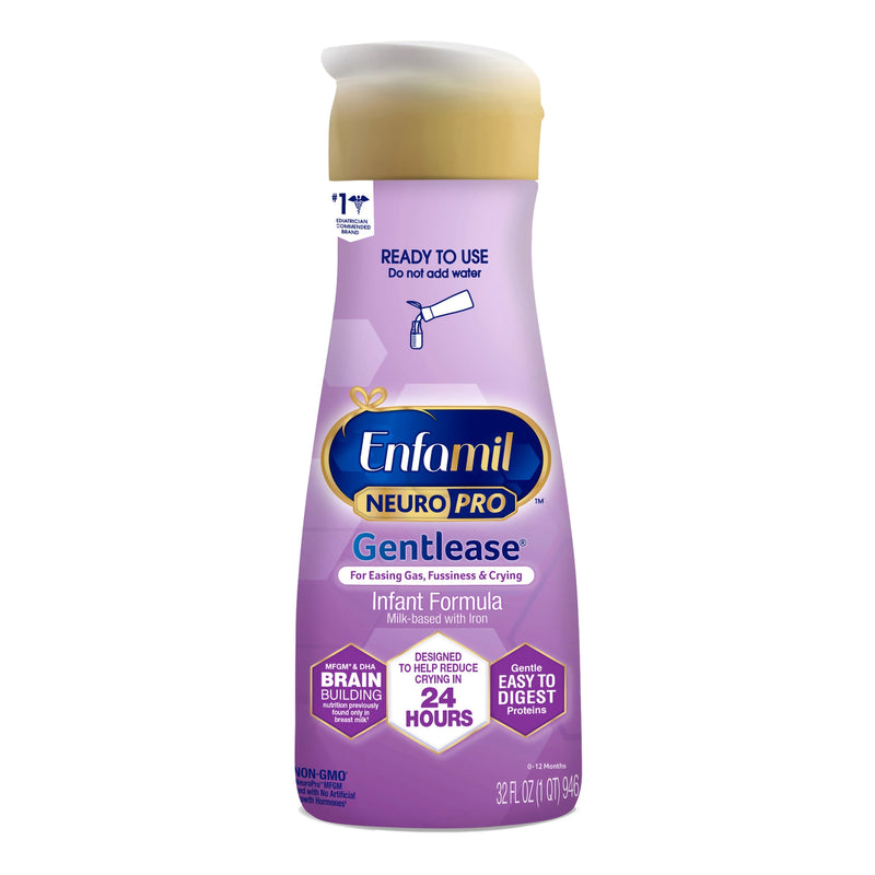 Enfamil® Neuropro™ Gentlease® Ready To Use Infant Formula, 32 Oz., Sold As 6/Case Mead 494104