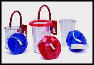 Medi-Vac® Guardian™ Suction Canister Kit, 1200 Ml, Sold As 30/Case Cardinal 65651-395