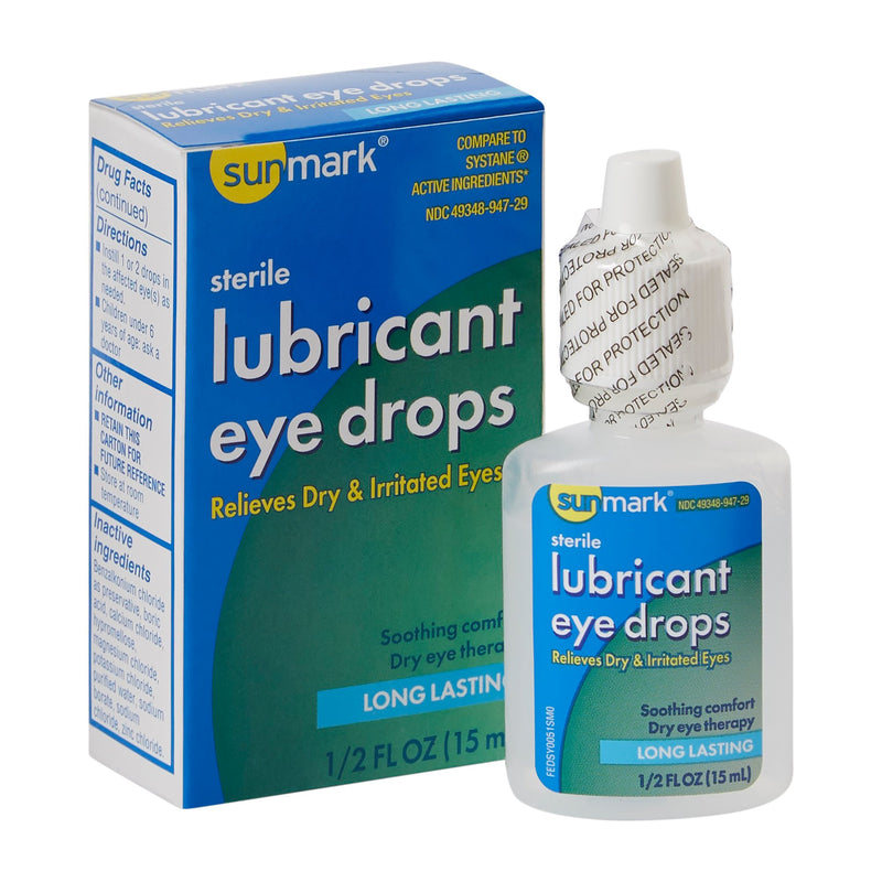 Sunmark® Eye Lubricant, 0.5 Fluid Ounce, Sold As 1/Each Mckesson 49348094729