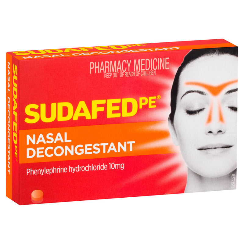 Sudafed Pe Nasal Decongestant, Sold As 1/Bottle J 50580054650