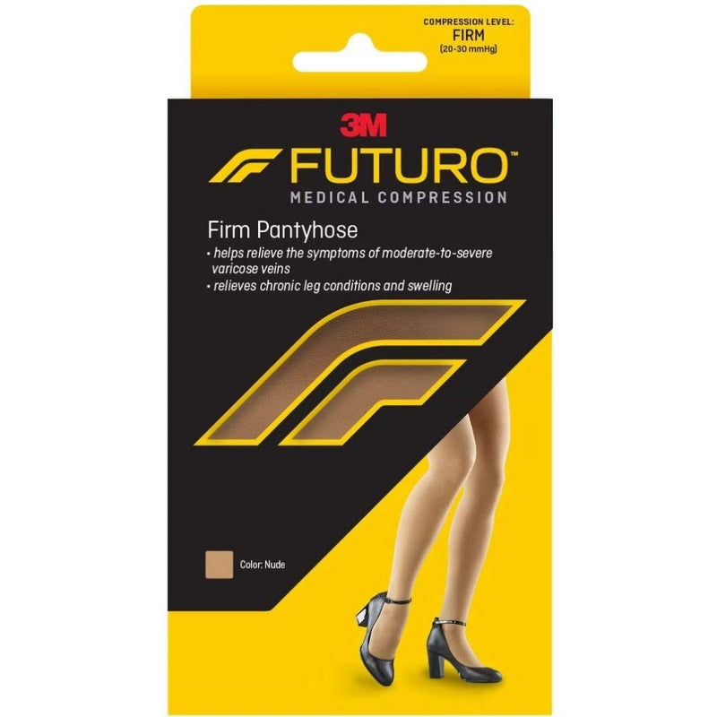 3M™ Futuro™ Medical Compression Firm Pantyhose, Nude, Large, Sold As 12/Box 3M 71030En