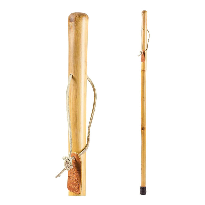 Brazos™ Iron Bamboo Rustic Walking Stick, 48 Inch Height, Sold As 1/Each Mabis 602-3000-1148