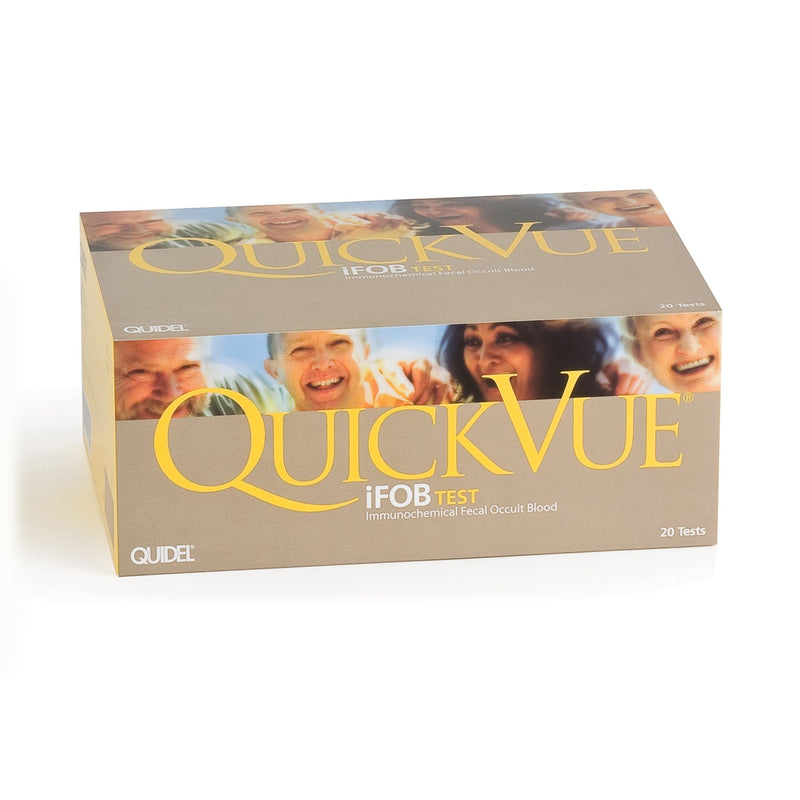 Quickvue® Ifob Fecal Occult Blood (Ifob Or Fit) Colorectal Cancer Screening Test Kit, Sold As 20/Kit Quidel 20194