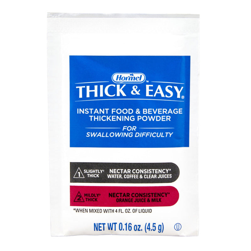 Thick & Easy® Nectar Consistency Food And Beverage Thickener, Sold As 100/Case Hormel 126251