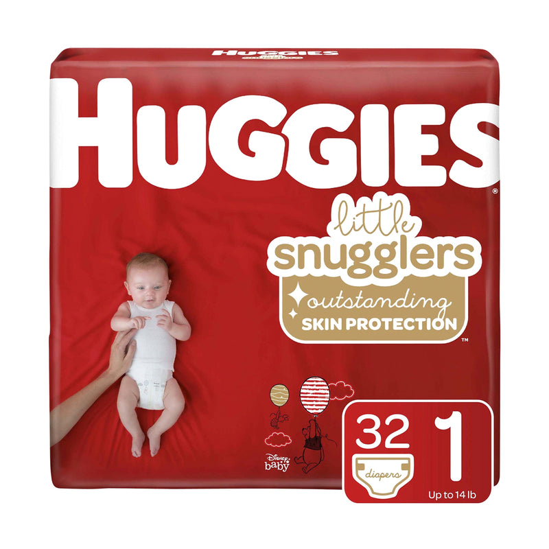 Huggies® Little Snugglers Diaper, Size 1, Sold As 128/Case Kimberly 49695