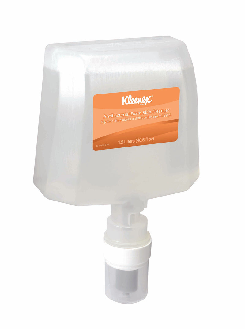 Kleenex® Antimicrobial Soap 1200 Ml Dispenser Refill Bottle, Sold As 2/Case Kimberly 91594