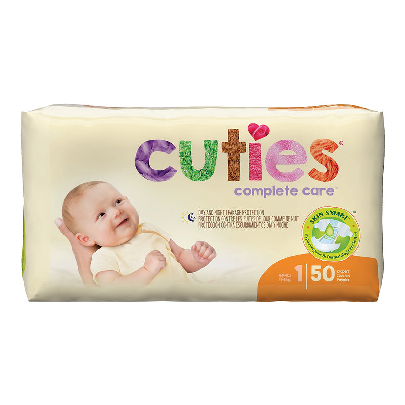 Cuties® Premium Diaper, Size 1, Sold As 1/Pack First Cr1001