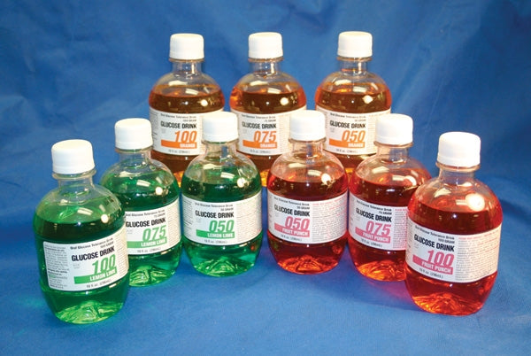 Glucose Drink Tolerance Beverage, Orange, 50 Gm, Sold As 24/Case Azer 10-O-050
