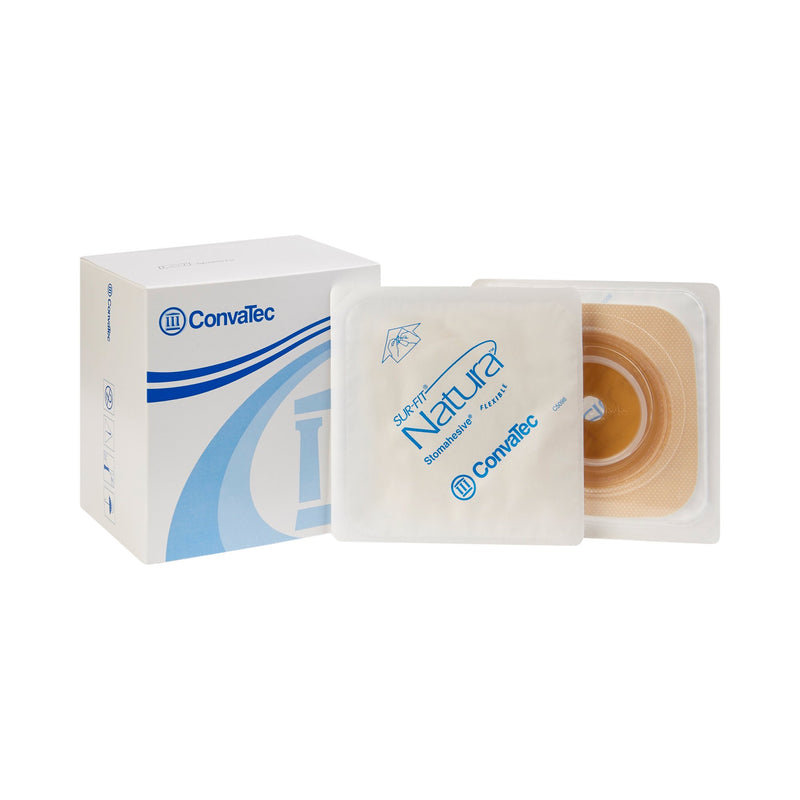 Sur-Fit Natura® Colostomy Barrier With Up To 1-1¼ Inch Stoma Opening, Tan, Sold As 1/Each Convatec 125264