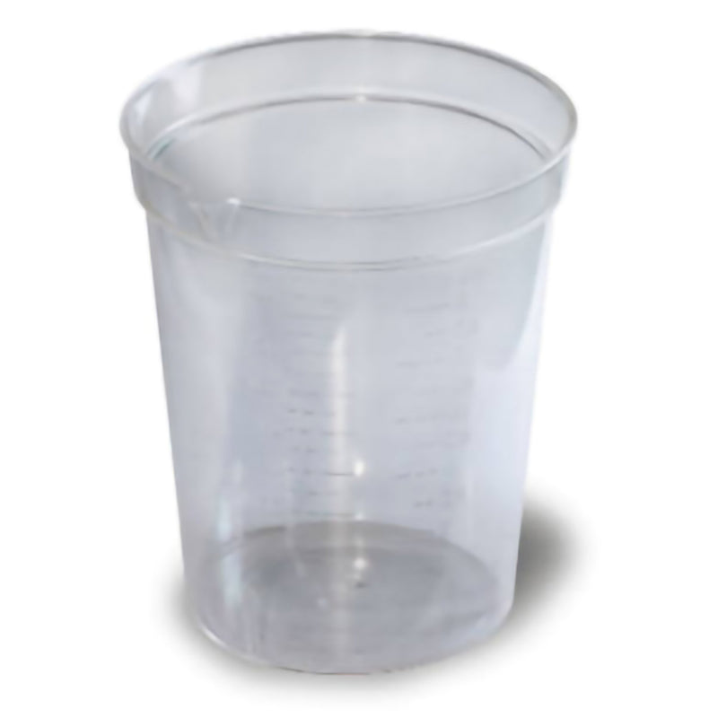 Specimen Container With Pour Spout, 192 Ml, Sold As 25/Sleeve Oakridge 0465-1100