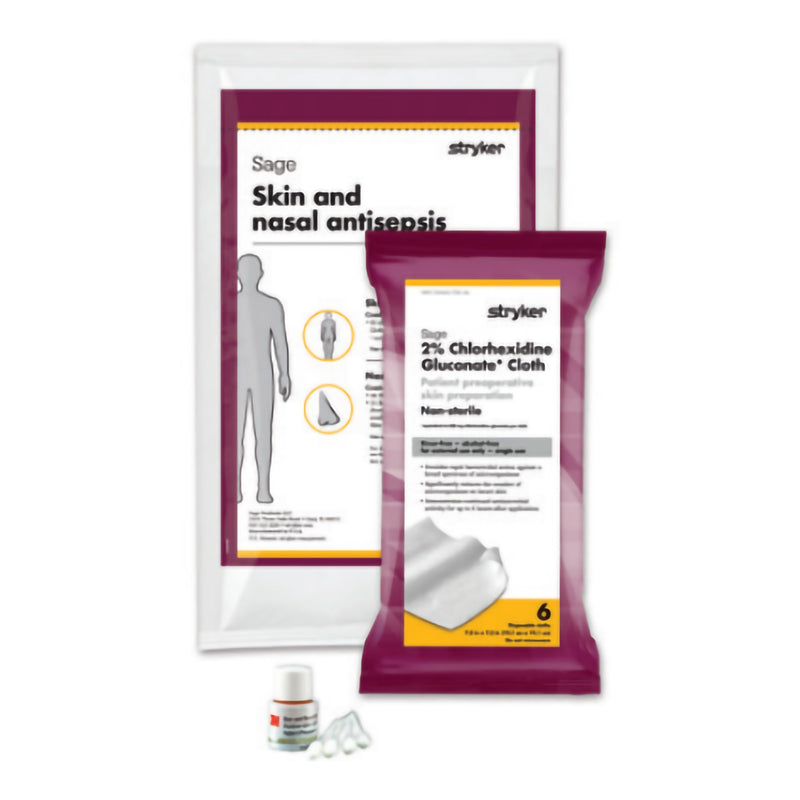 Nose To Toes™ Skin And Nasal Prep Kit, Sold As 20/Case Sage 9012