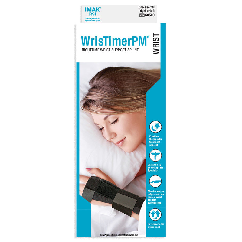 Wristimer Pm® Wrist Support, One Size Fits Most, Sold As 1/Each Brownmed 60500