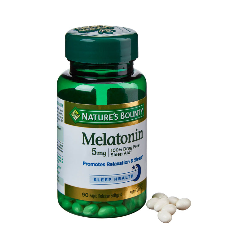 Nature'S Bounty® Melatonin Natural Sleep Aid, Sold As 1/Bottle Us 07431215745