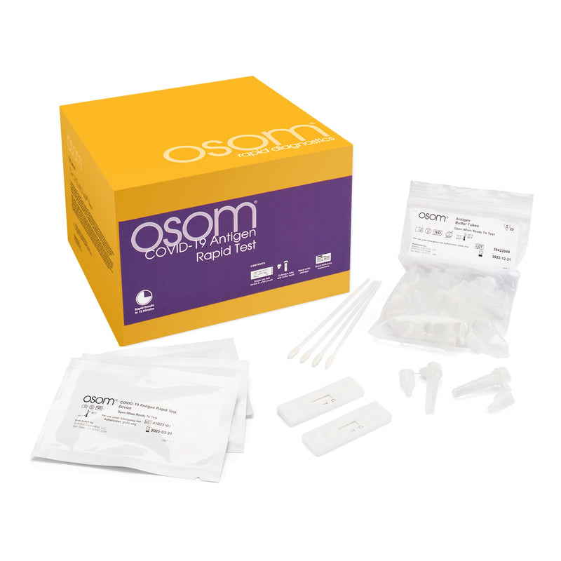Rapid Test, Covid 19 Osom Antigen (40/Kt 12Kt/Cs), Sold As 40/Kit Sekisui 1066-40