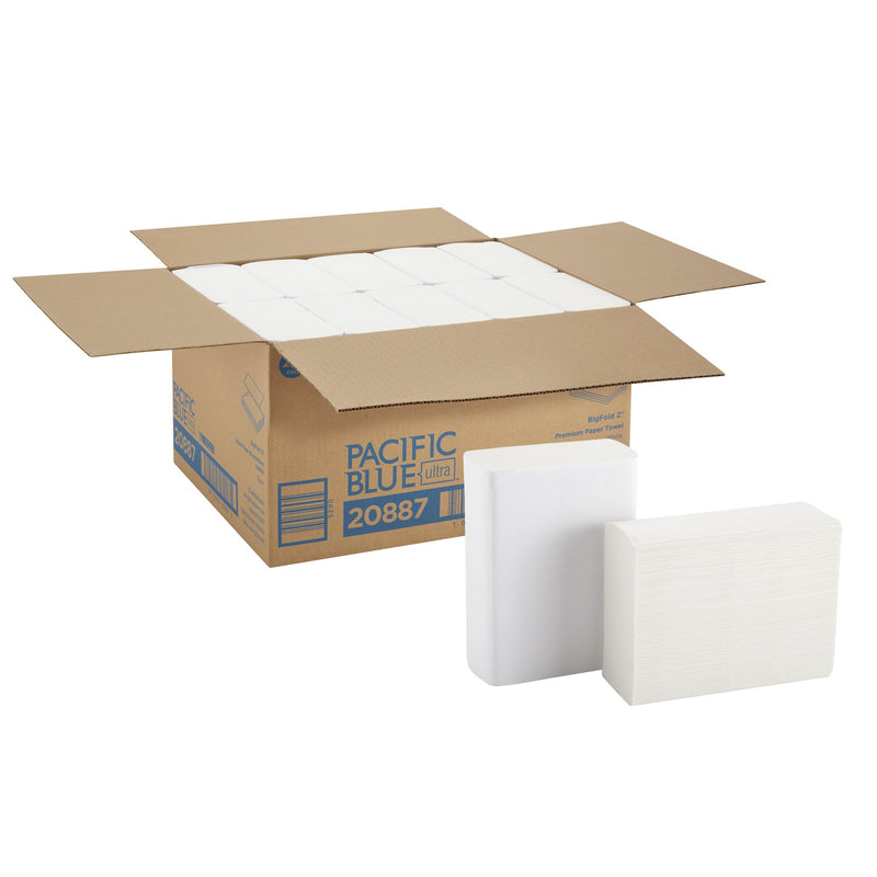 Pacific Blue Ultra™ Bigfold Z® Paper Towel, 220 Sheets Per Pack, 10 Packs Per Case, Sold As 10/Case Georgia 20887