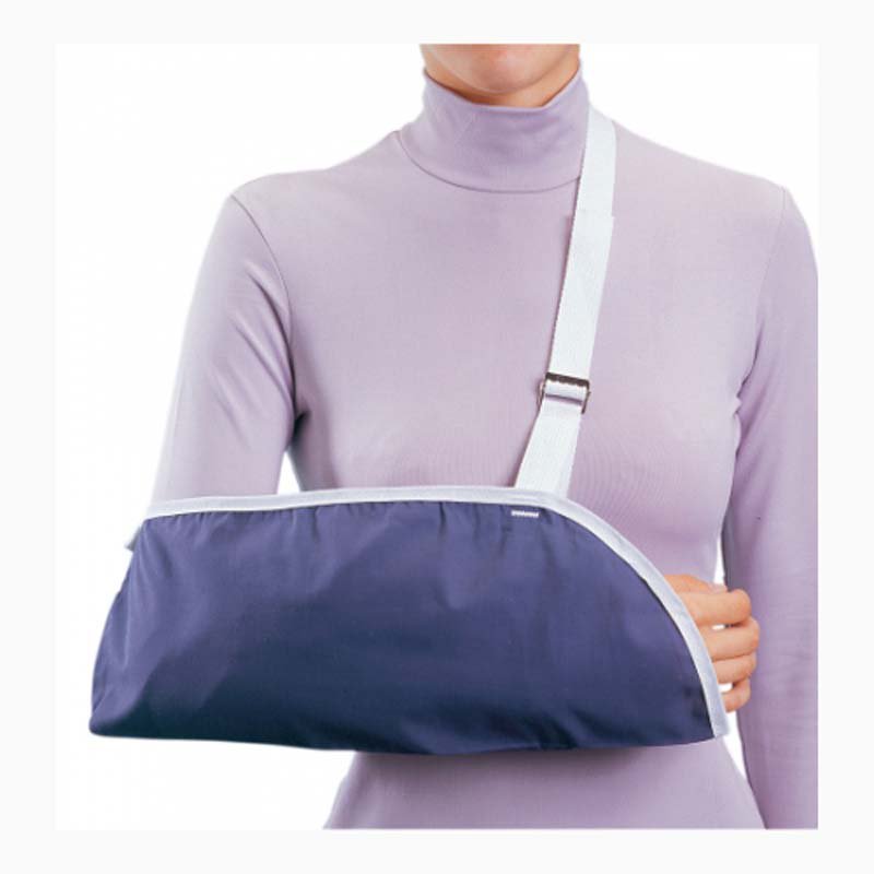 Procare® Clinic Unisex Blue Cotton / Polyester Arm Sling, Extra Large, Sold As 1/Each Djo 79-84028