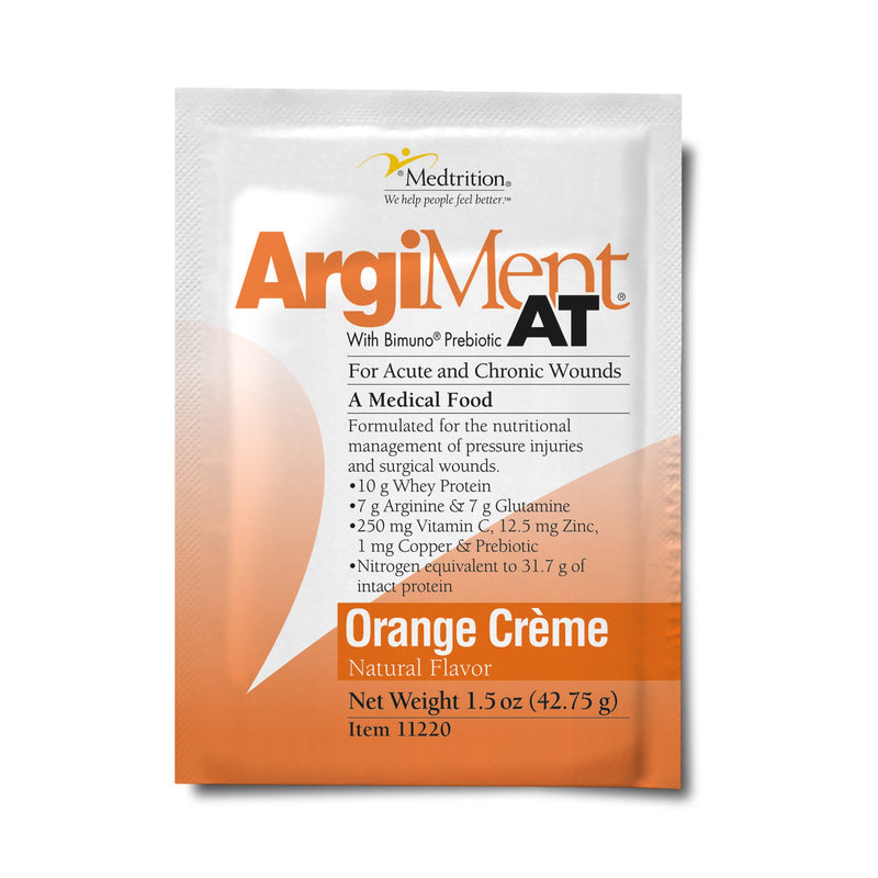 Argiment® At Orange Crème Medical Food For Acute And Chronic Wounds, 42.75 Gram Packet, Sold As 1/Each Medtrition/National 11220