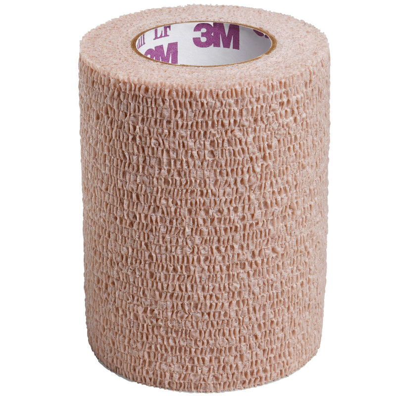 3M™ Coban™ Lf Self-Adherent Closure Cohesive Bandage, 3 Inch X 5 Yard, Tan, Sold As 1/Each 3M 2083