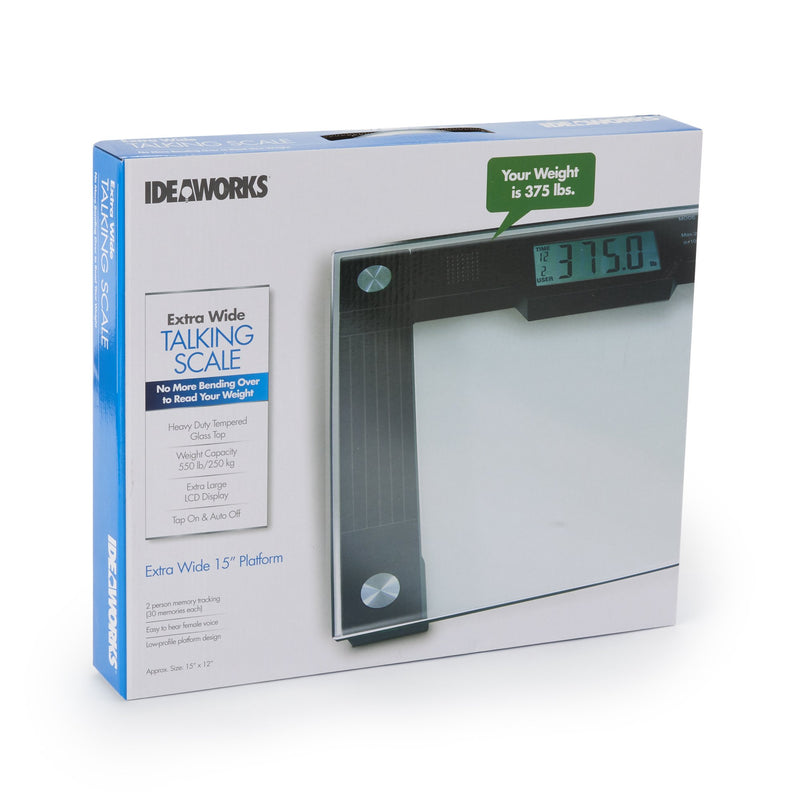 Ideaworks® Extra Wide Talking Scale, Sold As 1/Each Jobar Jb5824