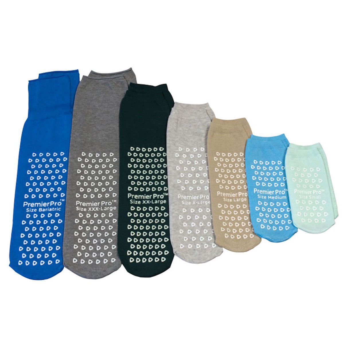 Sock, Slipper Sngl Tread Adlt Drk Grn 2Xlg (1Pr/Bg 48Bg/Cs), Sold As 48/Case S2S 2907