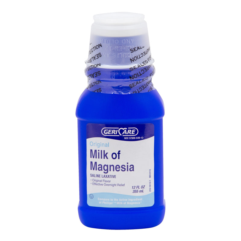 Milk Of Magnesia, Liq Original12Oz (12/Cs), Sold As 12/Case Geri-Care Qmom-12-Gcp