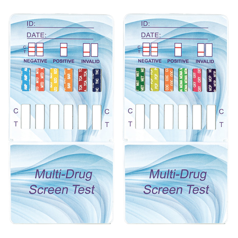 Test Kit, Drug Dipcard 12Panelwaived (25/Bx 20Bx/Cs), Sold As 500/Case Mckesson 16-Dtdc12P