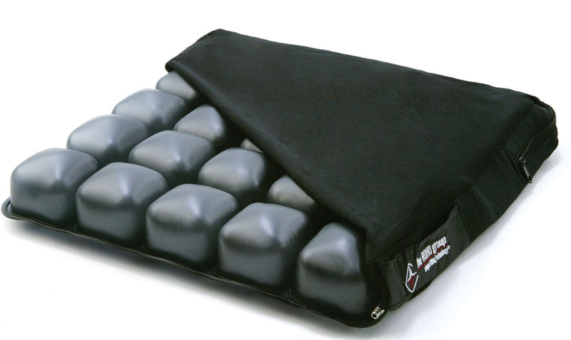 Roho® Mosaic® Seat Cushion, 18 In. W X 18 In. D, Foam, Black, Inflatable, Sold As 1/Each Crown Mos1818Ca