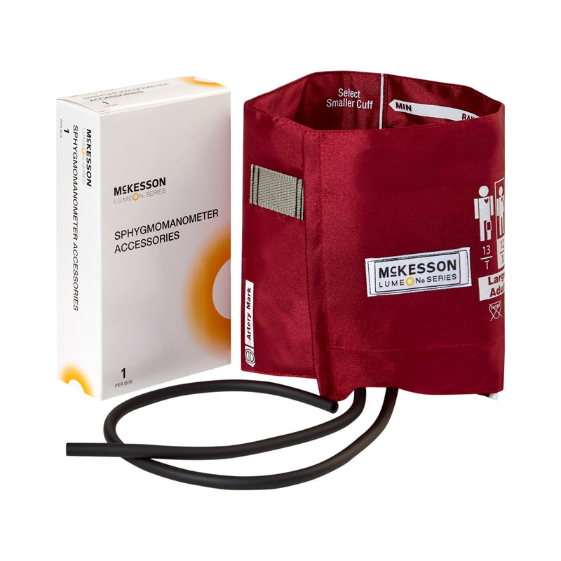 Mckesson Lumeon™ Cuff, 2-Tube Bladder, Sold As 1/Box Mckesson 01-845-12Xbd-2Gm