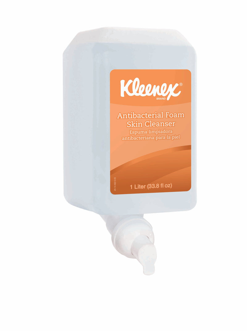 Kleenex® Antimicrobial Soap 1000 Ml Dispenser Refill Bottle, Sold As 6/Case Kimberly 91554