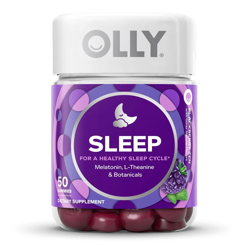 Olly Sleep Gummies, Blackberry Zen, Sold As 1/Bottle Olly 85815800512