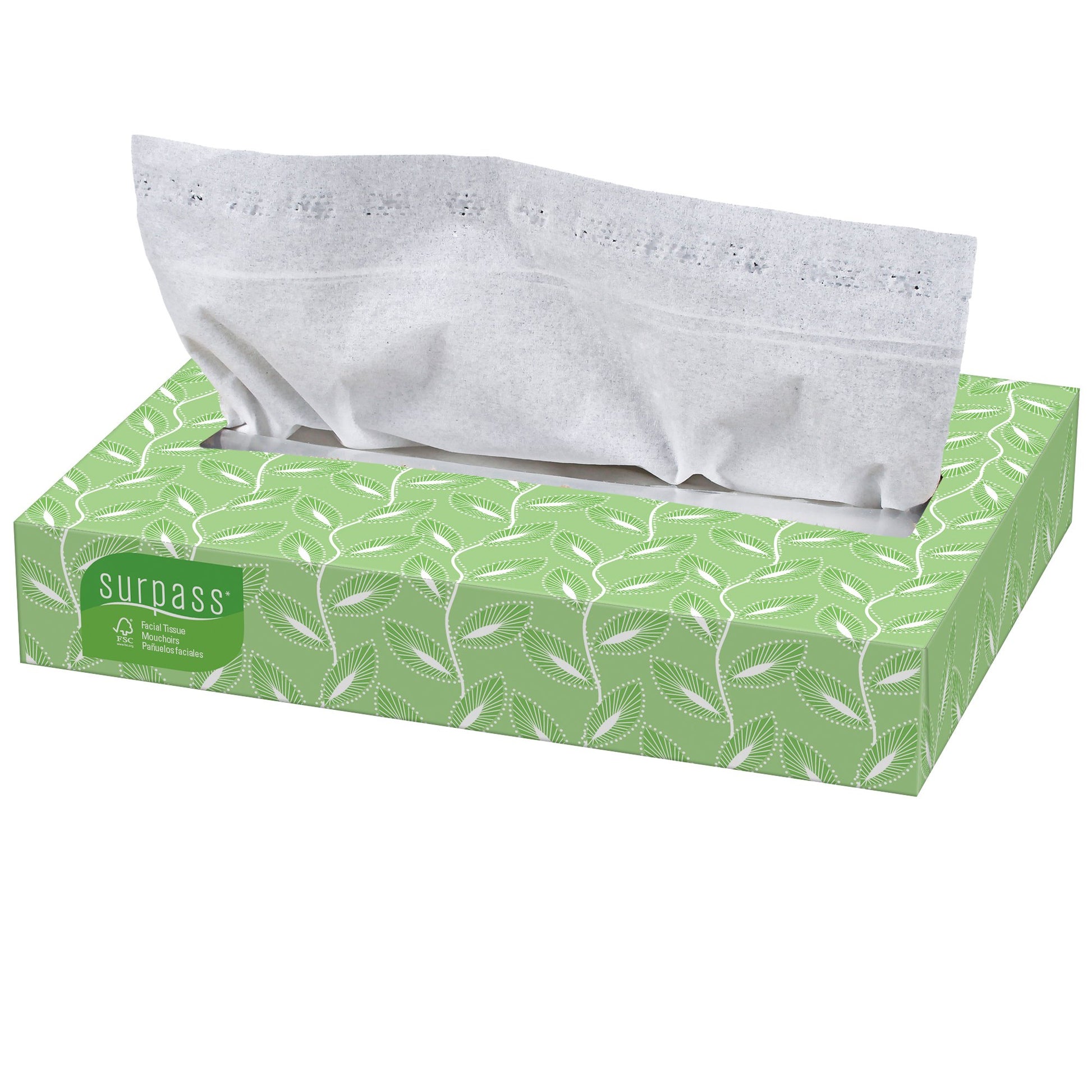 Surpass* Facial Tissue, Sold As 60/Case Kimberly 21390