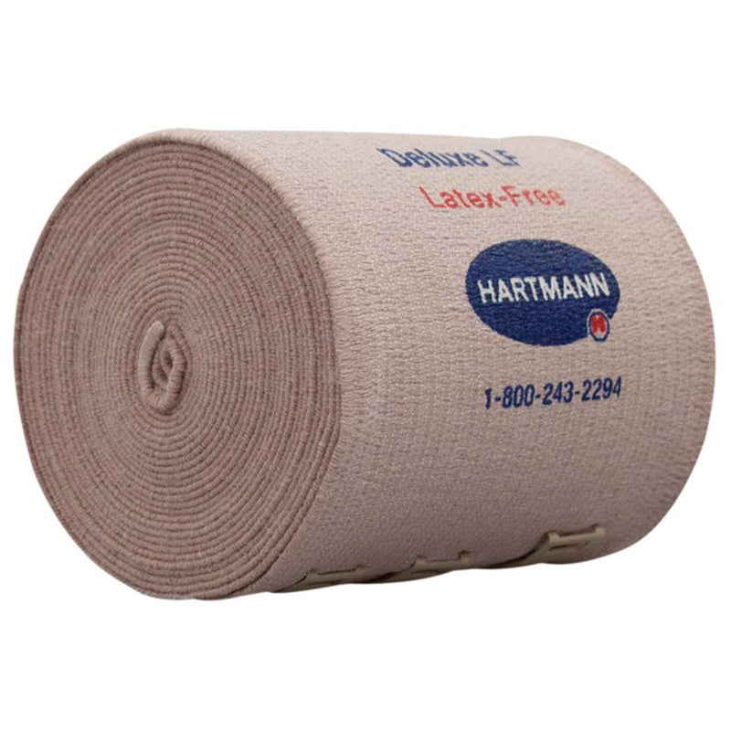 Deluxe® Lf® Clip Detached Closure Elastic Bandage, 6 Inch X 11 Yard, Sold As 6/Box Hartmann 38610000