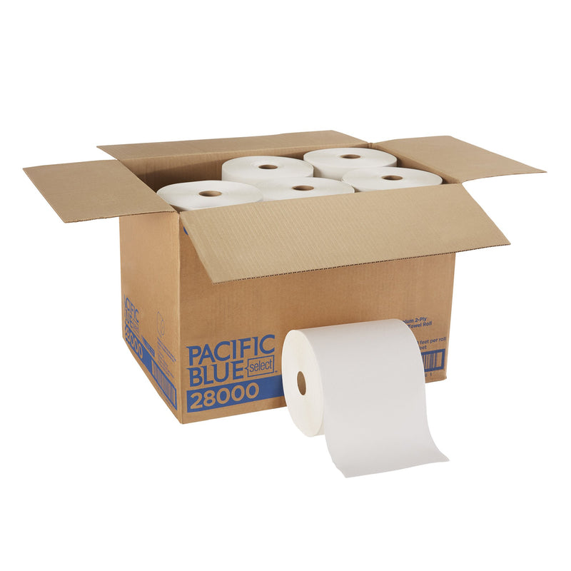 Pacific Blue Select™ Paper Towel, 7-7/8 Inch X 350 Foot, 12 Rolls Per Case, Sold As 12/Case Georgia 28000