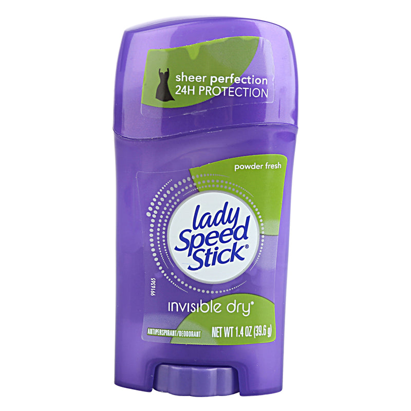 Antiperspirant / Deodorant Lady Speed Stick® Solid 1.4 Oz. Powder Scent, Sold As 1/Each R3 11900043