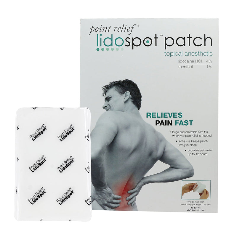 Lidospot® Topical Pain Relief, Sold As 1/Each Fabrication 13-5310-20