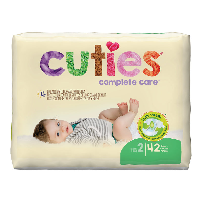 Cuties® Premium Diaper, Size 2, Sold As 1/Pack First Cr2001