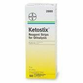 Ketostix® Urine Reagent Strip, Sold As 1/Each Ascensia 2880