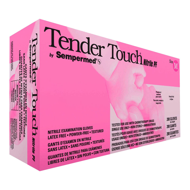 Tender Touch® Exam Glove, Medium, Lavender, Sold As 2000/Case Sempermed Ttnf203