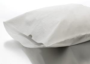 Graham Medical Tissue/Poly Value Pillowcases. Pillowcase Tp 21X30 Wht 100/Cs, Case