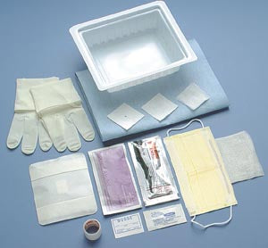 Busse Central Line Dressing Change Tray With Tegaderm™ Dressing. Tray Dressing Change Centralline W/Iso Alcohol St 20/Cs, Case