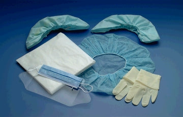 Busse Staff Protection Kit. Protection Kit, Full Back Gown, 20/Cs. Kit Staff Protect Dlx Fullbackgown Wh 20/Cs, Case