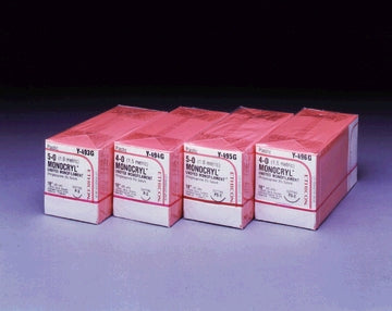 ETHICON SUTURE, PRECISION POINT REVERSE CUTTING, SIZE 3-0, 18", UNDYED MONOFILAMENT, NEEDLE PS-2, 3/8 CIRCLE, 1 DZ/BX   1/BOX Y497G 