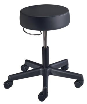 BREWER VALUE PLUS STOOL, PNEUMATIC, 17"-22?", BACKREST, VACUUM FORMED UPHOLSTERY 1/EACH 22500BV **SO