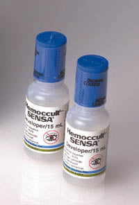 Hemocue Hemoccult® Sensa® Developer. Un1987 Hemoccult Sensa Developerrapid Test Fecal Occult 20/Bx, Box