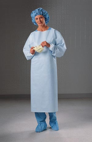 Halyard Impervious Comfort Gown. Gown Impervious Blu Universal100/Cs, Case