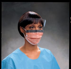 Halyard Fluidshield™ Face Masks. Mbo-Mask Procedure Ff W/Visororg 25/Bx 4Bx/Cs, Case